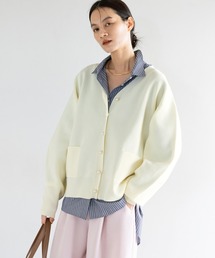 Elura | パールボタンリブカーディガン/655087(カーディガン/ボレロ)