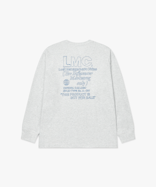 LMCの「FN DOODLE LONG SLV TEE light heather gray(Tシャツ/カットソー・レディース・その他・S/M/L/XL)」の8枚目の写真