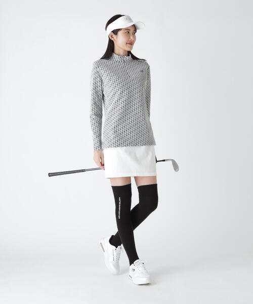 MASTER BUNNY EDITION(マスターバニーエディション)の「幾何柄起毛ジャガード(Tシャツ/カットソー・レディース・ベージュ/ホワイト・LARGE/SMALL/MEDIUM)」の7枚目の写真