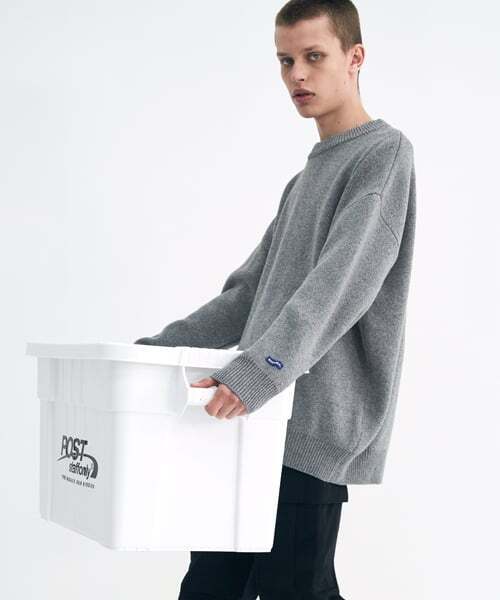 STAFF ONLY(スタッフオンリー)の「STEADY KNIT (MELANGE GREY)(ニット/セーター・メンズ・その他・M)」の1枚目の写真