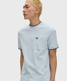 FRED PERRY（フレッドペリー）の「新色先行予約受付中／Pocket Detail Pique T-Shirt／ポケットディテールピケTシャツ（Tシャツ/カットソー）」