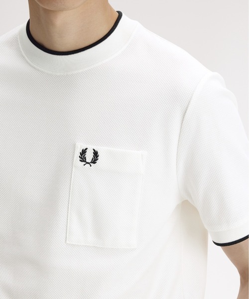 Pocket Detail Pique T-Shirt／ポケットディテールピケTシャツ（T