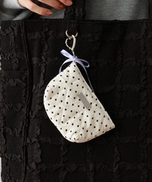 tiny tiny（ティニーティニー）の「ドット柄ポーチチャーム[tiny tiny(ティニーティニー)]（チャーム）」