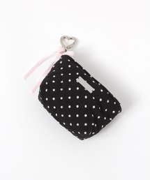 tiny tiny（ティニーティニー）の「ドット柄ポーチチャーム[tiny tiny(ティニーティニー)]（チャーム）」