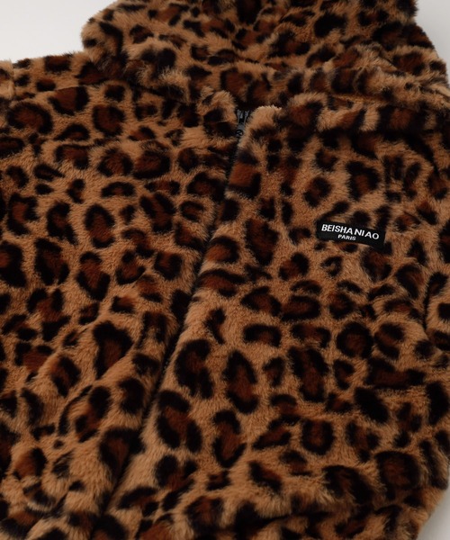 URBAN CHERRY（アーバンチェリー）の「レオパードクマ耳ファーパーカー（パーカー・キッズ・ブラウン・130cm/120cm/110cm）」の12枚目の写真