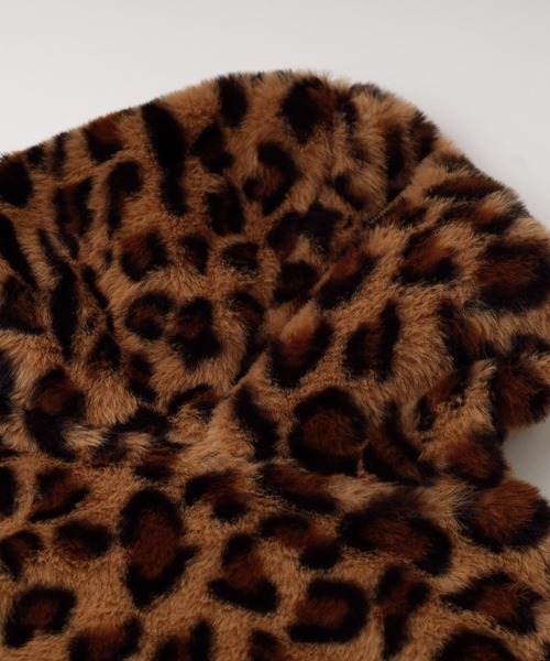 URBAN CHERRY（アーバンチェリー）の「レオパードクマ耳ファーパーカー（パーカー・キッズ・ブラウン・130cm/120cm/110cm）」の18枚目の写真