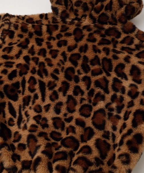 URBAN CHERRY（アーバンチェリー）の「レオパードクマ耳ファーパーカー（パーカー・キッズ・ブラウン・130cm/120cm/110cm）」の19枚目の写真