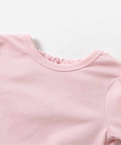 apres les cours(アプレレクール)の「小花柄肩フリルジャンスカ+ボディースーツセット(その他ベビーウェア・キッズ・アイボリー/ミント・80/70)」の11枚目の写真