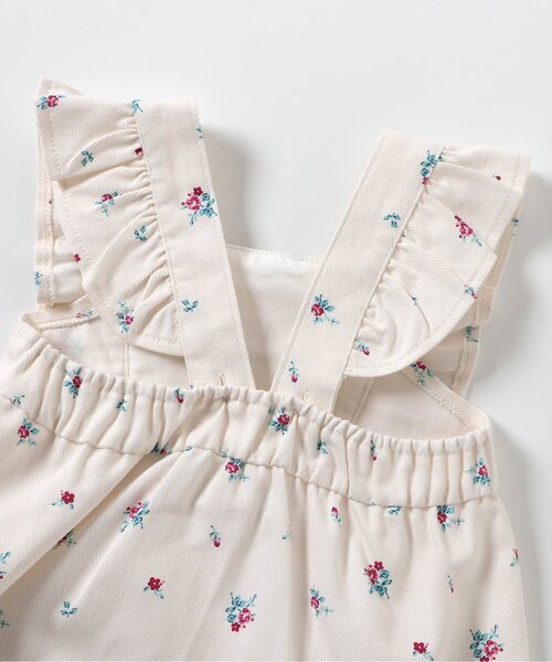 apres les cours(アプレレクール)の「小花柄肩フリルジャンスカ+ボディースーツセット(その他ベビーウェア・キッズ・アイボリー/ミント・80/70)」の20枚目の写真