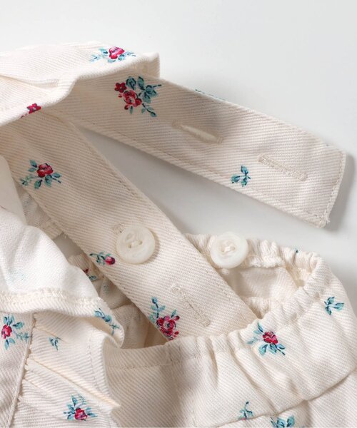 apres les cours(アプレレクール)の「小花柄肩フリルジャンスカ+ボディースーツセット(その他ベビーウェア・キッズ・アイボリー/ミント・80/70)」の21枚目の写真