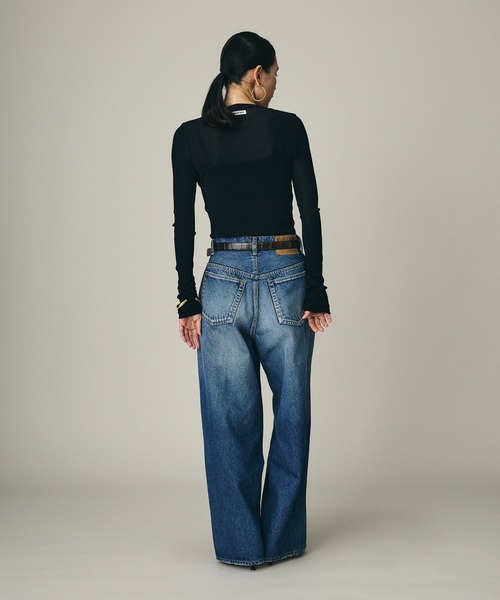 Chaos（カオス）の「Chaos(カオス)/ ◆WHY NOT NOW◆ ローワヘンリープルオーバー（Tシャツ/カットソー・レディース・ダークネイビー/ライトグレー/ホワイト・FREE）」の16枚目の写真