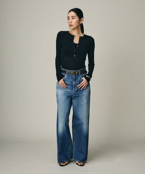 Chaos（カオス）の「Chaos(カオス)/ ◆WHY NOT NOW◆ ローワヘンリープルオーバー（Tシャツ/カットソー・レディース・ダークネイビー/ライトグレー/ホワイト・FREE）」の19枚目の写真