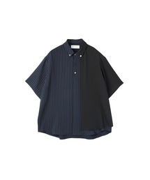 CULLNI（クルニ）の「Double Cloth Layered Bi-Color Short Sleeve Shirt（シャツ/ブラウス）」