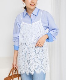 NOLLEY’S | ウォッシャブルレースビスチェ(キャミソール)