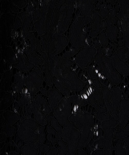 NOLLEY’S（ノーリーズ）の「ウォッシャブルレースビスチェ（キャミソール・レディース・ホワイト/ブラック・38）」の10枚目の写真