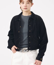 woadblue（ウォードブルー）の「【157 woadblue/イチゴーナナ ウォードブルー】サークルスナップジャケット/デニム/ジャケット/コットン【WEB限定】（デニムジャケット）」