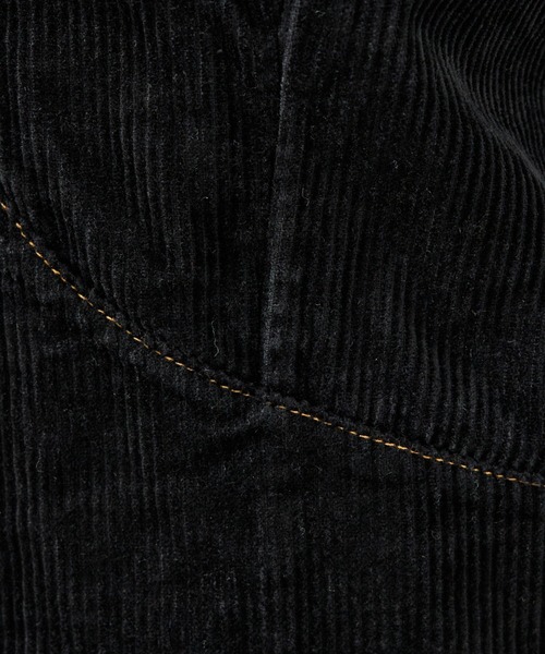 Rouge vif la cle（ルージュヴィフラクレ）の「【157 woadblue/イチゴーナナ ウォードブルー】サークルスナップジャケット/デニム/ジャケット/コットン【WEB限定】（デニムジャケット・レディース・インディゴブルー/ブラック・M/S）」の4枚目の写真