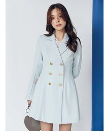 MERCURYDUO | 2WAYフィット＆フレアジャケットワンピース(ワンピース)