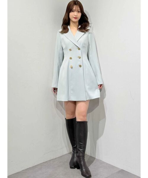 2WAYフィット＆フレアジャケットワンピース（ワンピース）｜MERCURYDUO