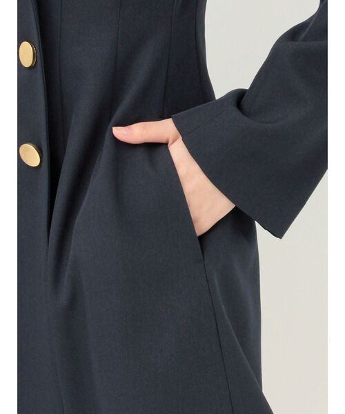 MERCURYDUO（マーキュリーデュオ）の「2WAYフィット＆フレアジャケットワンピース（ワンピース・レディース・ネイビー/ミント/アイボリー・SMALL/MEDIUM）」の8枚目の写真