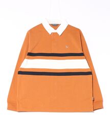 ラガーシャツ」に該当するオレンジ/橙色系のメンズファッション通販