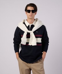 Eddie Bauer（エディーバウアー）の「パネル ラグビーシャツ（ポロシャツ）」