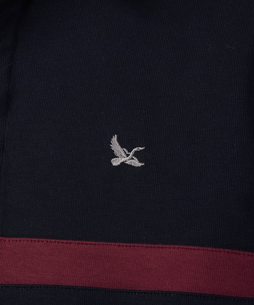 Eddie Bauer（エディーバウアー）の「パネル ラグビーシャツ（ポロシャツ・メンズ・エンジ/グリーン/ネイビー・XXL/XL/S/L/M）」の16枚目の写真