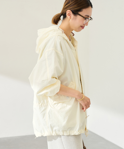 FRAMeWORK（フレームワーク）の「TOP KHAKI/トップカーキ M51ショートパーカー（ミリタリージャケット・レディース・ホワイト系その他/カーキ・FREE）」の8枚目の写真