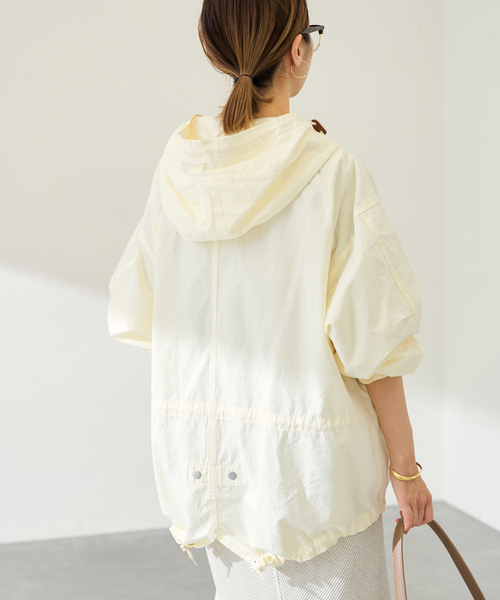 FRAMeWORK（フレームワーク）の「TOP KHAKI/トップカーキ M51ショートパーカー（ミリタリージャケット・レディース・ホワイト系その他/カーキ・FREE）」の9枚目の写真