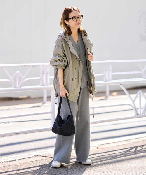 【M&N❤︎❤︎】フレームワークミリタリージャケット トップカーキM51カーキ TOP KHAKI/トップカーキ M51ショートパーカー（ミリタリージャケット