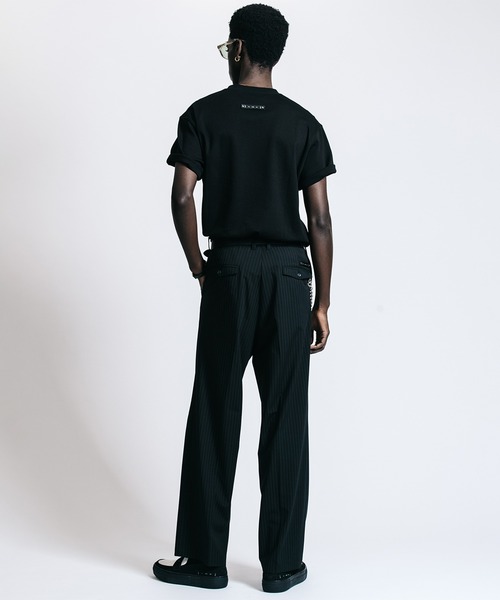 CRIMIE（クライミー）の「TAILORED TROUSERS _ PIN STRIPE EASY CARE（スラックス・メンズ・ブラック/チャコールグレー・S/M/L/XL）」の16枚目の写真