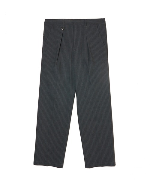 CRIMIE（クライミー）の「TAILORED TROUSERS _ PIN STRIPE EASY CARE（スラックス・メンズ・ブラック/チャコールグレー・S/M/L/XL）」の18枚目の写真