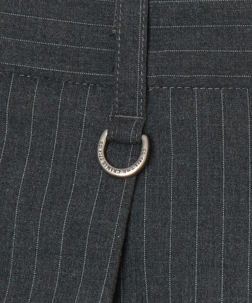 CRIMIE（クライミー）の「TAILORED TROUSERS _ PIN STRIPE EASY CARE（スラックス・メンズ・ブラック/チャコールグレー・S/M/L/XL）」の21枚目の写真