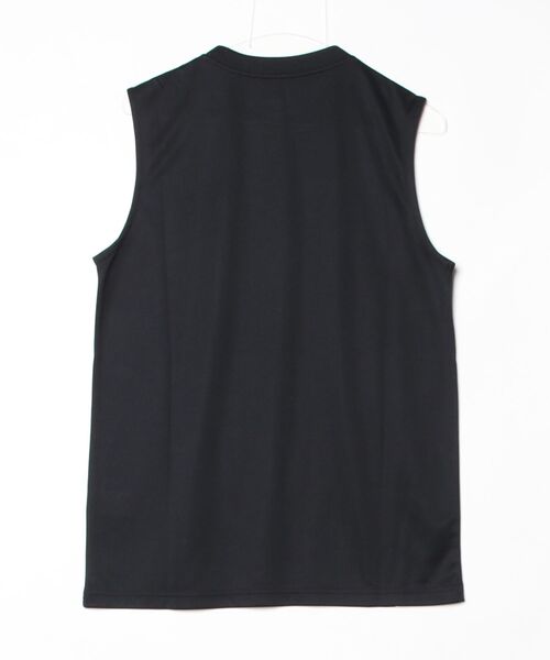 NEW ERA（ニューエラ）の「【NEW ERA】 Sleeveless Tech Tee PA SL TECH TEE VERTICAL BLK（Tシャツ/カットソー・メンズ・ブラック・MEDIUM/LARGE/X-LARGE）」の4枚目の写真