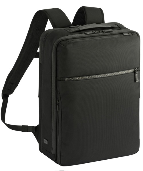ace.(エース)の「ビジネスリュック ガジェタブルCB2 19/23L B4サイズ 15.6インチPC エキスパンド 20025(ビジネスバッグ・メンズ・ブラック/グレー・FREE)」の2枚目の写真