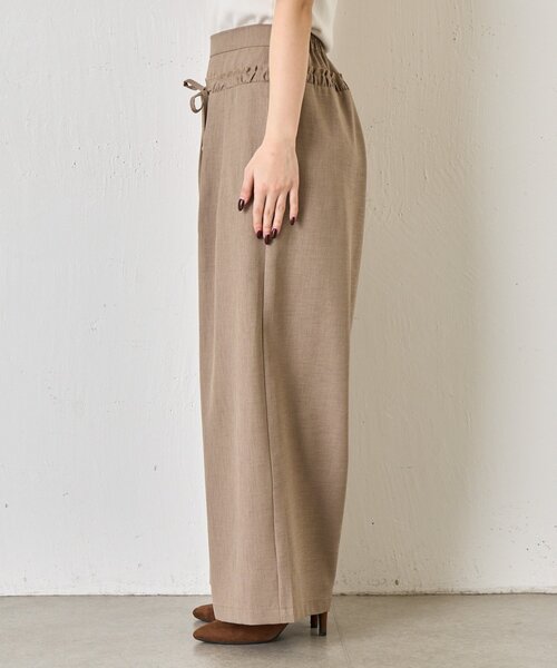 Jena espace merveilleux(ジェナ エスパスメルヴェイユ)の「ウエストフリルパンツ(その他パンツ・レディース・ライトグレー/ベージュ・FREE)」の7枚目の写真