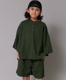 PAIRMANON STREET（ペアマノンストリート）の「【ワッフル】ヘンリーネックセットアップ【PAIRMANON STREET】（セットアップ）」