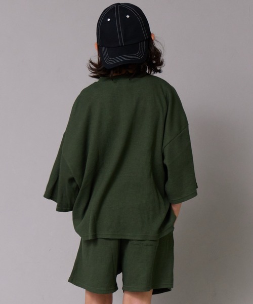 ワッフル】ヘンリーネックセットアップ【PAIRMANON STREET