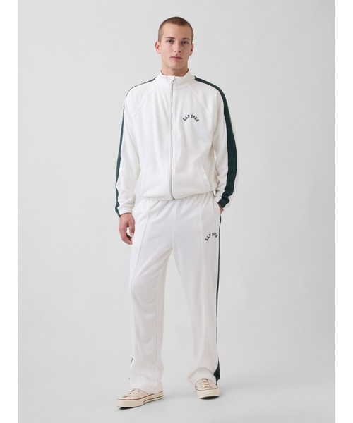 GAP（ギャップ）の「ヴィンテージソフト リラックスフィット 1969GAPロゴ トラックパンツ（スウェットパンツ・メンズ・オフホワイト/ベージュ/ネイビー・XS/XL/L/M/S）」の6枚目の写真