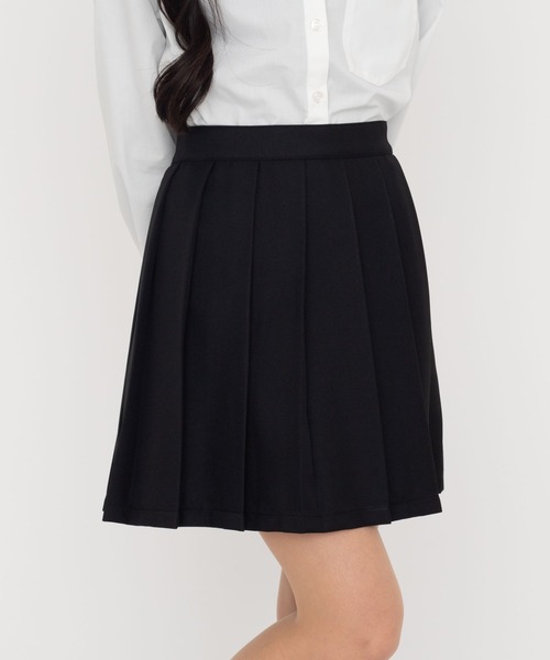 WEGO(ウィゴー)の「WEGO/スクールプリーツスカート(スカート・レディース・レッド系その他2/ベージュ系その他2/ホワイト系その他3/グレー系その他3/その他1/ブルー系その他2/ブラック・LARGE/SMALL/MEDIUM)」の3枚目の写真