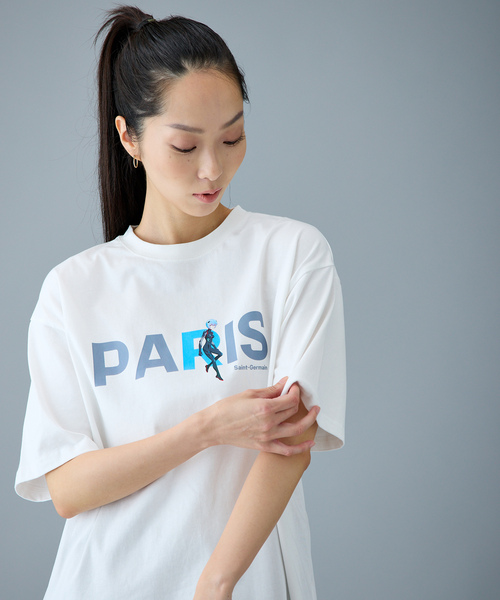 PARIS SAINT-GERMAIN(パリサンジェルマン)の「《限定復刻》【EVA*PSG】 JP REI TEE(Tシャツ/カットソー・メンズ・ブラック/ホワイト・SMALL/MEDIUM/X-LARGE/LARGE)」の3枚目の写真