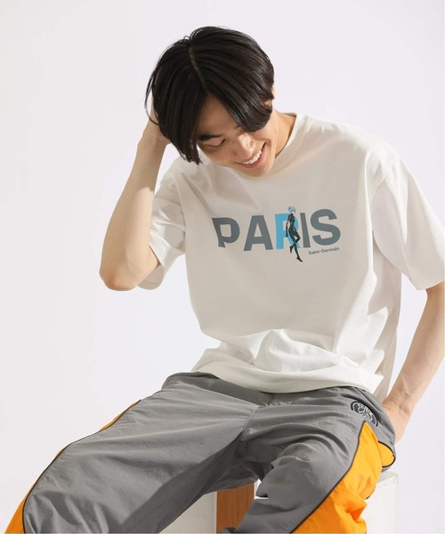 PARIS SAINT-GERMAIN（パリサンジェルマン）の「《ZOZO TOWN限定》【EVA*PSG】 JP REI TEE（Tシャツ/カットソー・メンズ・ブラック/ホワイト・SMALL/MEDIUM/X-LARGE/LARGE）」の21枚目の写真