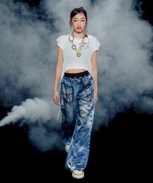 ROYAL FLASH（ロイヤルフラッシュ）の「TALKING ABOUT THE ABSTRACTION/トーキングアバウトジアブストラクション/別注 FLARE PANTS（その他パンツ・メンズ・その他4・M/L/S）」の4枚目の写真