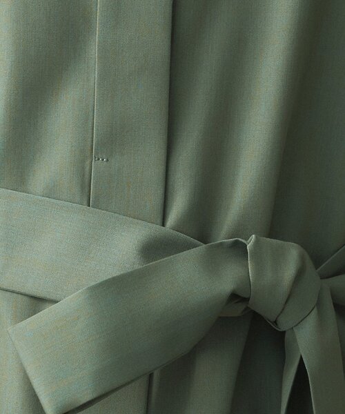 UNTITLED（アンタイトル）の「シャンブレーシャツワンピース（ワンピース・レディース・カーキ/ネイビー・01/04/03/02/50/48/44/00）」の22枚目の写真