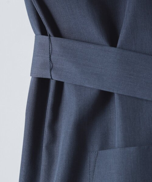 UNTITLED（アンタイトル）の「シャンブレーシャツワンピース（ワンピース・レディース・カーキ/ネイビー・01/04/03/02/50/48/44/00）」の3枚目の写真