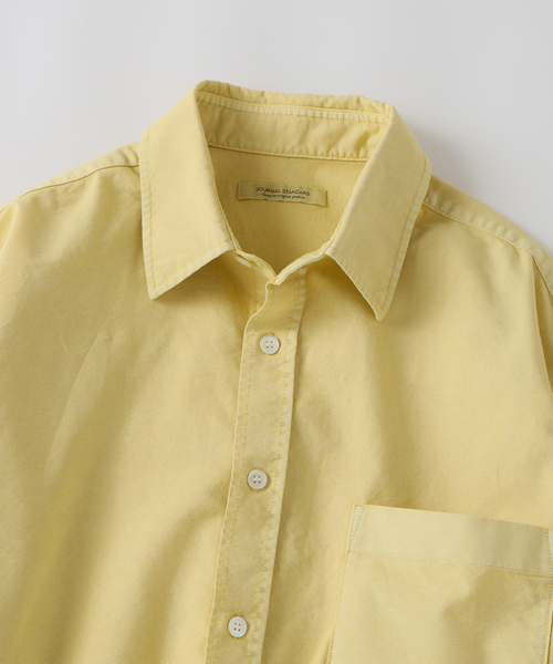 JOURNAL STANDARD（ジャーナルスタンダード）の「USA コットン オックスフォード オーバー フィット シャツ（シャツ/ブラウス・メンズ・マスタード/ホワイト/ブルー系その他・LARGE/MEDIUM）」の5枚目の写真