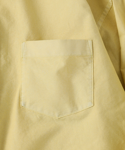 JOURNAL STANDARD（ジャーナルスタンダード）の「USA コットン オックスフォード オーバー フィット シャツ（シャツ/ブラウス・メンズ・マスタード/ホワイト/ブルー系その他・LARGE/MEDIUM）」の6枚目の写真