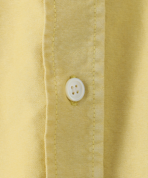 JOURNAL STANDARD（ジャーナルスタンダード）の「USA コットン オックスフォード オーバー フィット シャツ（シャツ/ブラウス・メンズ・マスタード/ホワイト/ブルー系その他・LARGE/MEDIUM）」の7枚目の写真
