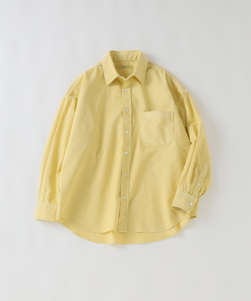 JOURNAL STANDARD(ジャーナルスタンダード)の「USA コットン オックスフォード オーバー フィット シャツ(シャツ/ブラウス・メンズ・マスタード/ホワイト/ブルー系その他・LARGE/MEDIUM)」の13枚目の写真