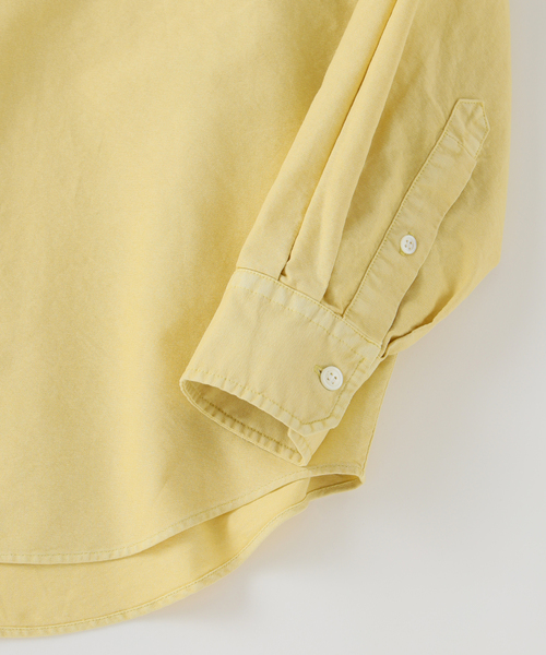 JOURNAL STANDARD(ジャーナルスタンダード)の「USA コットン オックスフォード オーバー フィット シャツ(シャツ/ブラウス・メンズ・マスタード/ホワイト/ブルー系その他・LARGE/MEDIUM)」の12枚目の写真